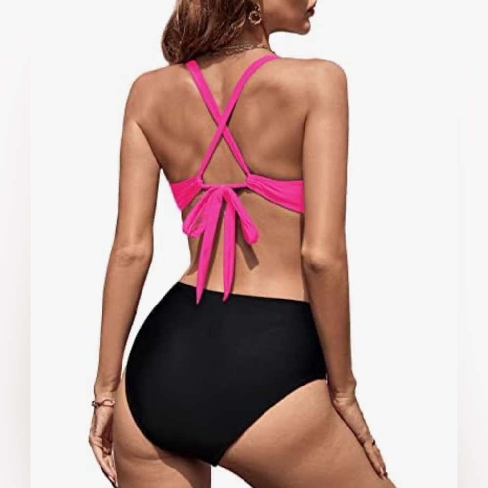 NWT - MOLYBELL - One Piece Swimsuit for Women High Waisted Swimsuit - Picture 2 of 7
